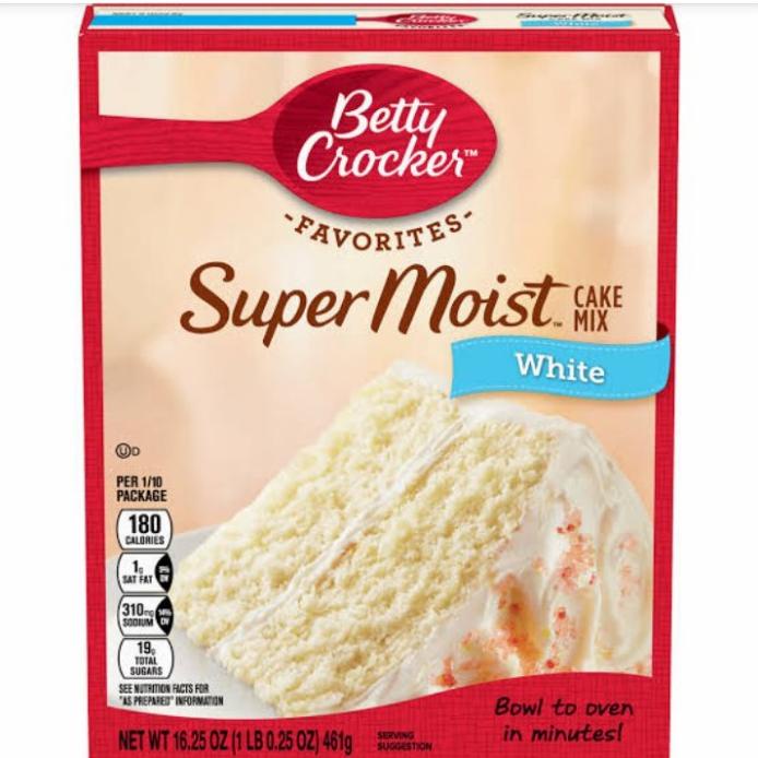 

betty crocker super moist white 461gr
