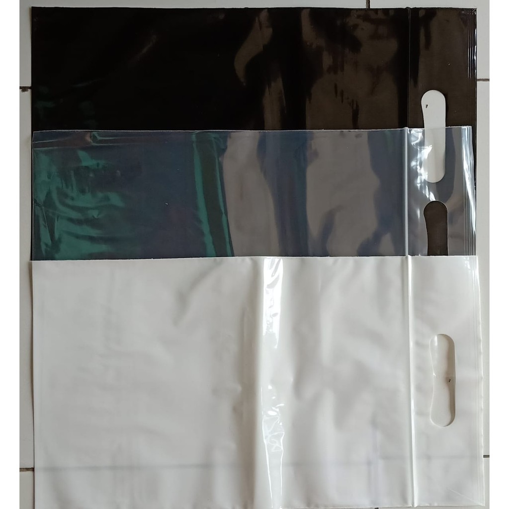 &lt;Ecer&gt; Plastik Klip Pond uk 30x38+7 Ziplock / plastik cetik / plastik klip / plastik baju