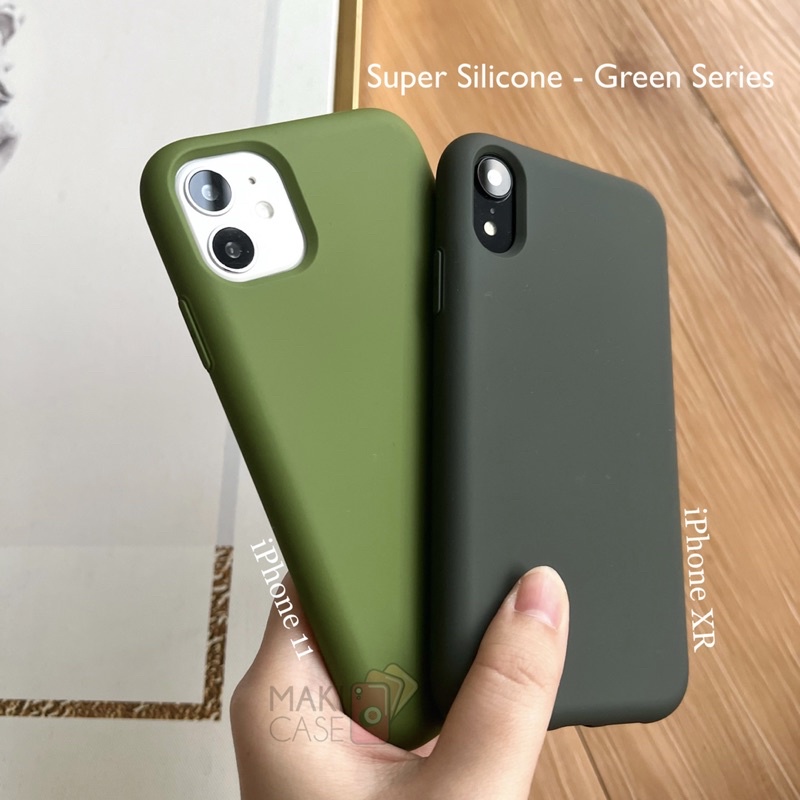 Super Silicone Case Green Series