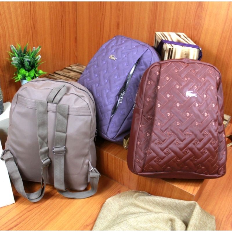 Ransel Wanita Full Bordir Korean Res 2 Lipat Terlaris