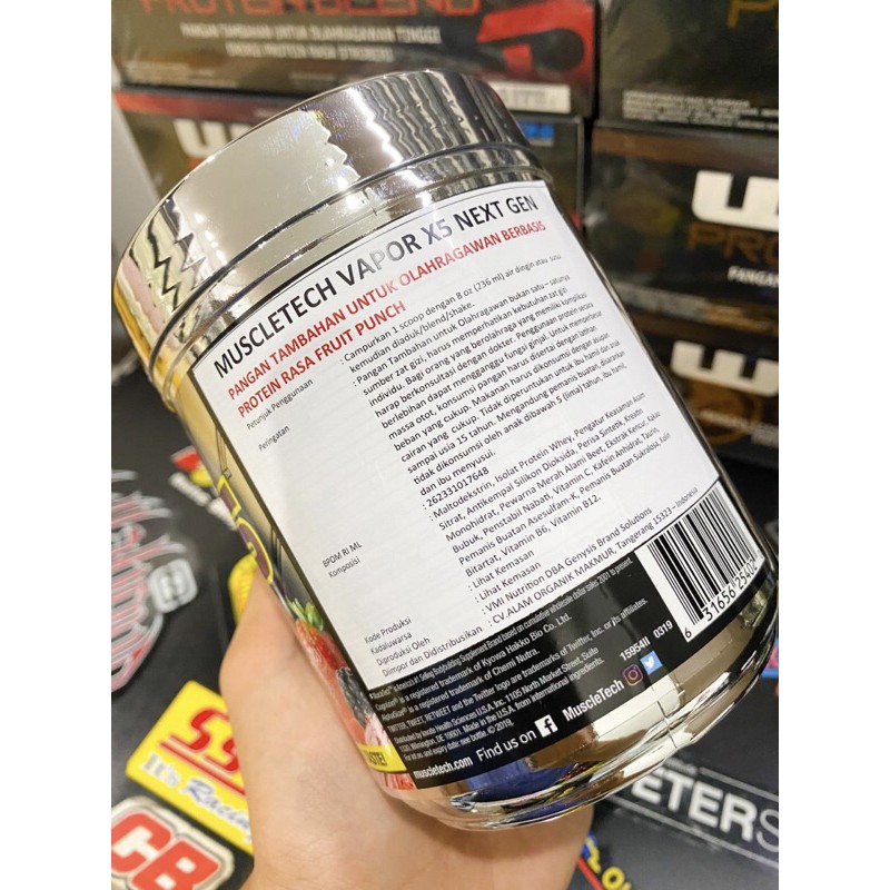 VAPOR X5 X 5 NEXT GEN MUSCLETECH 30 SERVING PWO 30 SERV PRE WORKOUT RASA FRUITPUNCH-1