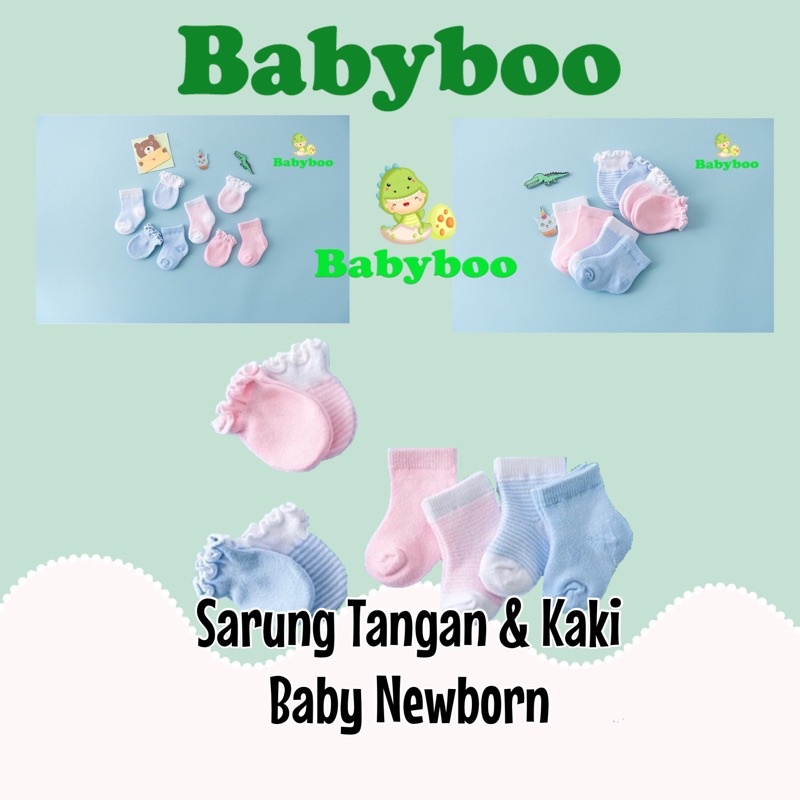 Sarung Tangan Sarung Kaki Newborn