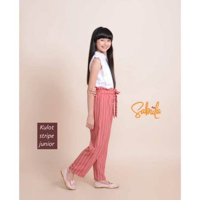 CELANA KULOT PANJANG ANAK PREMIUM#CELANA ANAK TANGGUNG#CELANA KULOT SALUR CELANA STRIP TANGGUNG#KULOT ANAK TANGGUNG