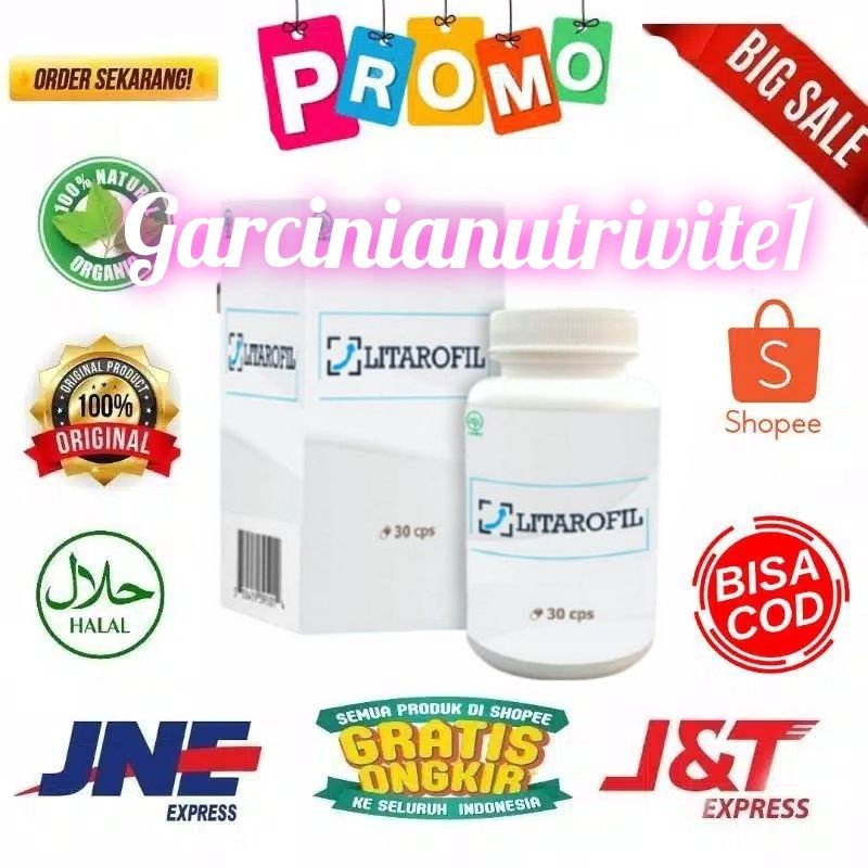 Litarofil asli obat stamina pria BPOM original