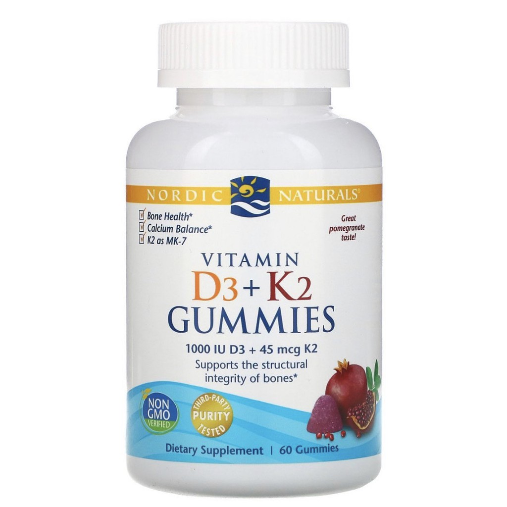 Nordic Naturals Vitamin D3 +K2/ Vitamin