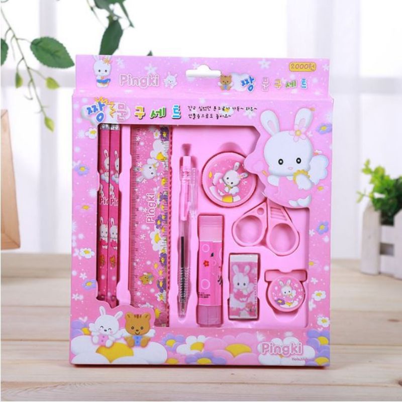 

Paket Alat Tulis 8in1/Stationary set/Study set Anak Karakter Set alat Tulis Anak