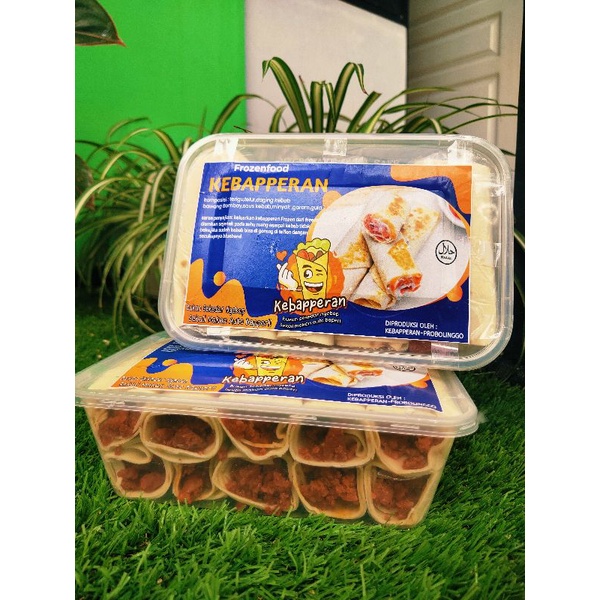 

kebapperan full beef isi 10 + free 2