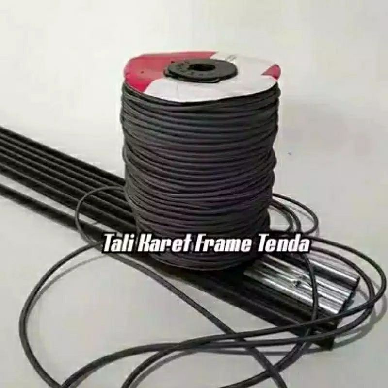 Tali Frame Tenda Camping Tali Karet Elastis 2,5 MM - 3 MM Permeter Tali Frame Fiber