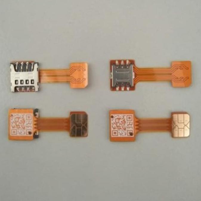 TERBARU HYBRID MICRO CONVERTER NANO SIM CARD TO MICRO SD CARD KONEKTOR SIM TERJAMIN
