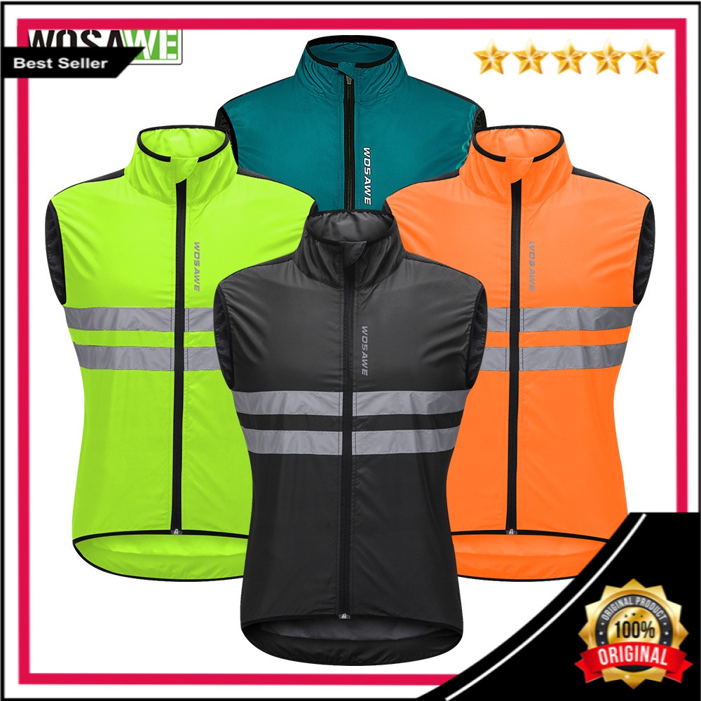 Wosawe - Sepeda Gunung Sepeda Jalan Sepeda Malam Berkuda Rompi Gunung Sepeda Bersepeda Kaus Tanpa Le