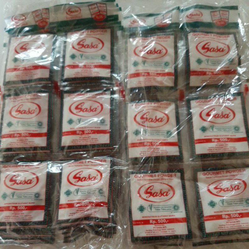 

micin sasa / penyedap rasa 8 gram 1 pack isi 5 renteng 30 pcs
