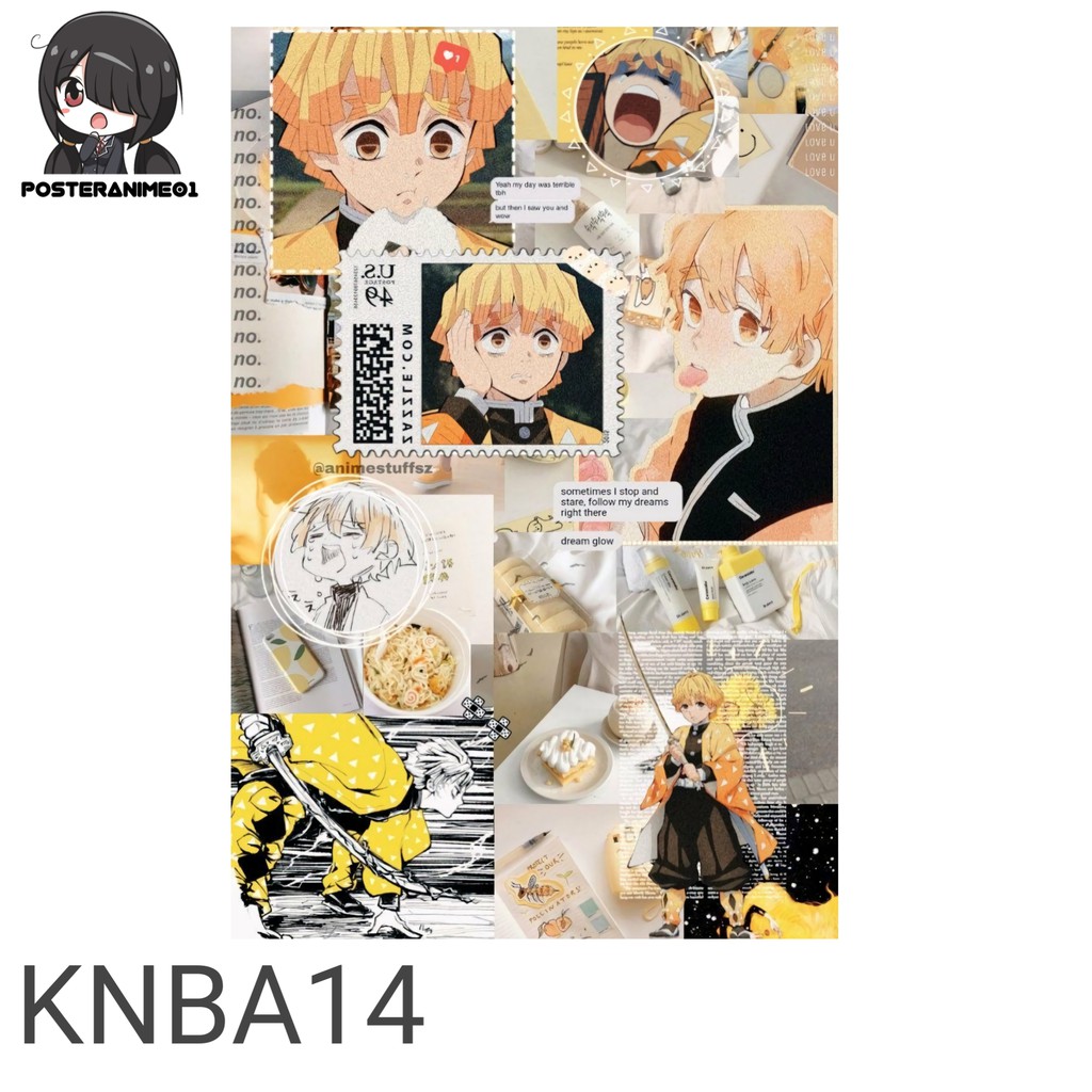 Poster Anime Aesthetic Kimetsu No Yaiba #2 | Poster Aesthetic Anime Kimetsu No Yaiba-KNBA14