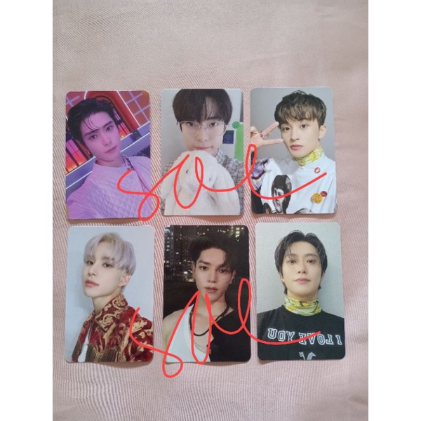 PC NCT 127 Sticker, Seoul City, Sticky (Jaehyun, Doyoung, Mark, Jungwoo, Taeyong)