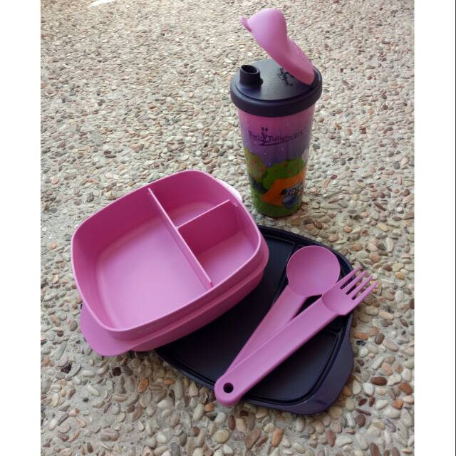 Paket tempat makan lengkap TWIN TULIPWARE