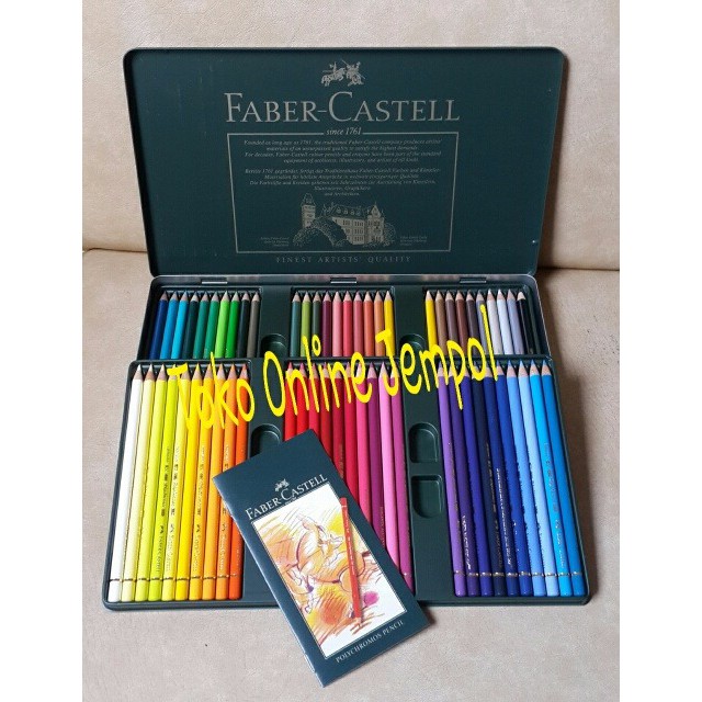 

ATK0349FC 60 warna polychromos 110060 pensil classic faber castell art TOJ99