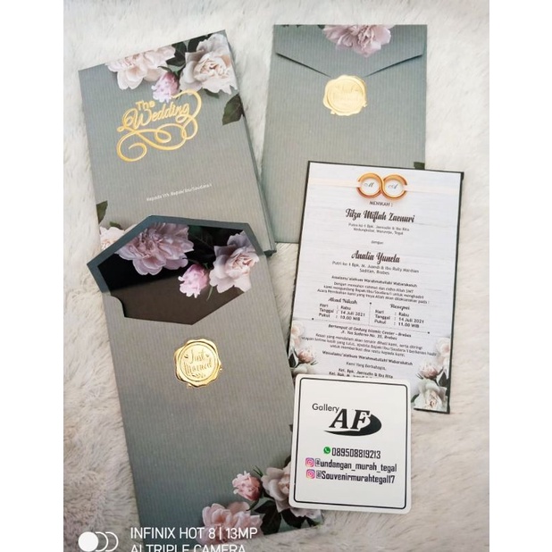 Undangan Hardcover Amplop