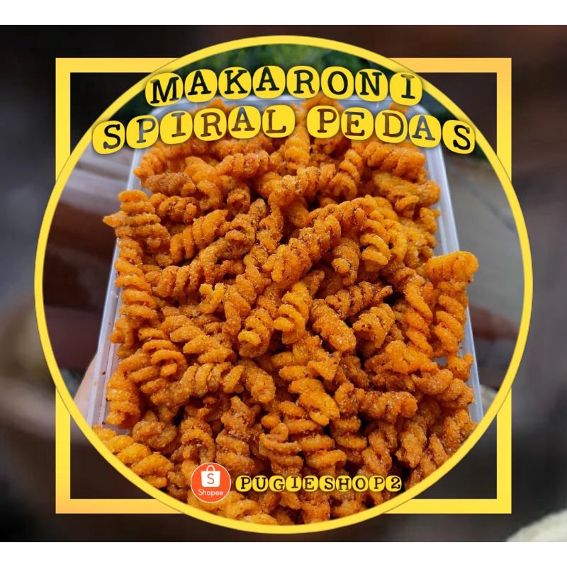 

MAKARONI SPIRAL PEDAS/ MAKRONI/ CEMILAN/ CEMILAN KEKINIAN/ SNACK/ KUE/ KUE LEBARAN/ BASRENG/ PEDAS/ INDONESIA/ COOKIES/ SOES/ SOES KERING/ SOES COKLAT/ SOES STRAWBERRY/ SOES VANILLA/ COKLQT VANILLA/ KUE KERING/ CEMILAN ENAK