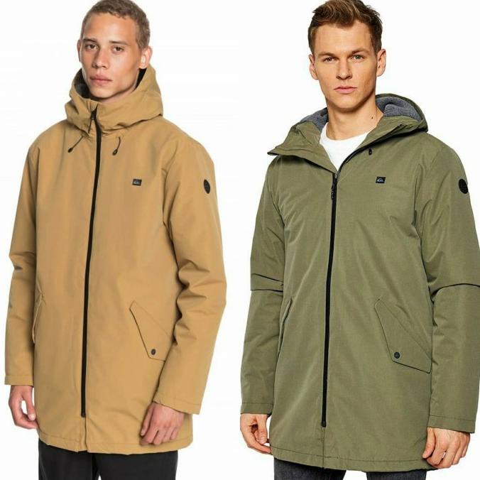 Jaket Hoodie Quiksilver Skyward Lightweight Parka Jacket Original