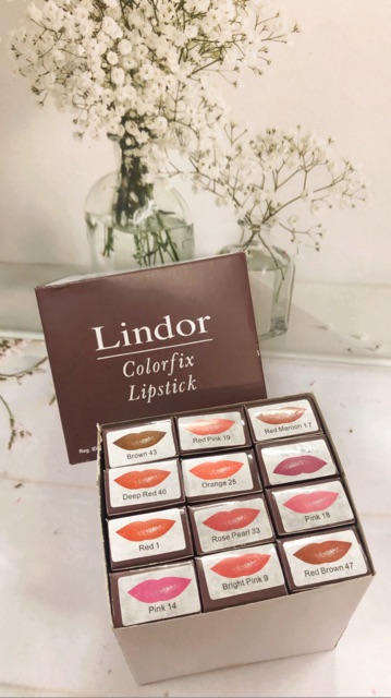 [LUSINAN] LIPSTIK LINDOR COLORFIX