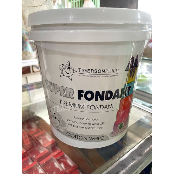 

Tigerson Philti Super Fondant / Premium Fondant / Cotton White 250gr