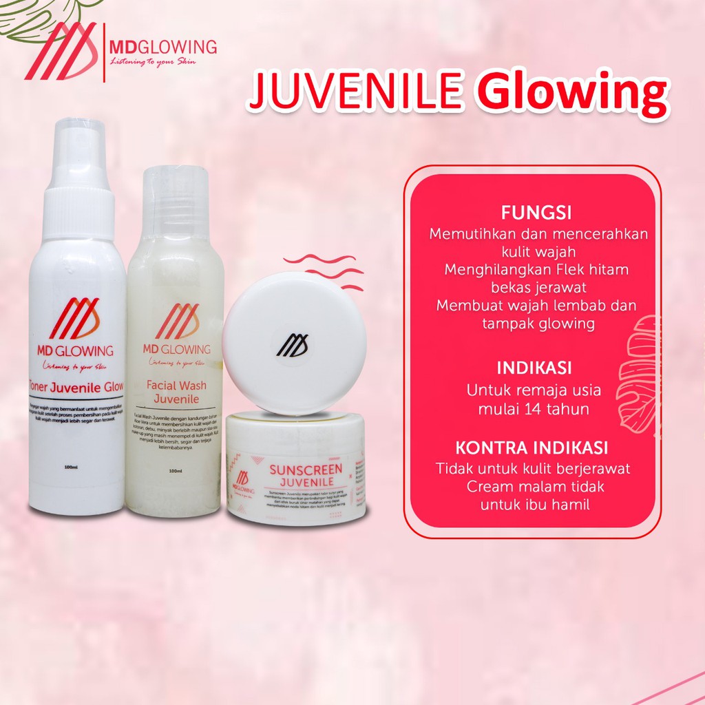 Paket Juvenile Glowing by Md Glowing