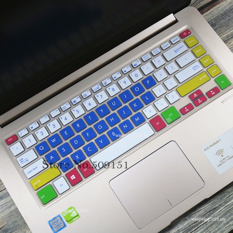 15.6 Pelindung Keyboard Silikon Untuk Notebook Asus Vivobook X510 X510UR X510UA X510UR X505BA S510U 15&amp;quot; 2017