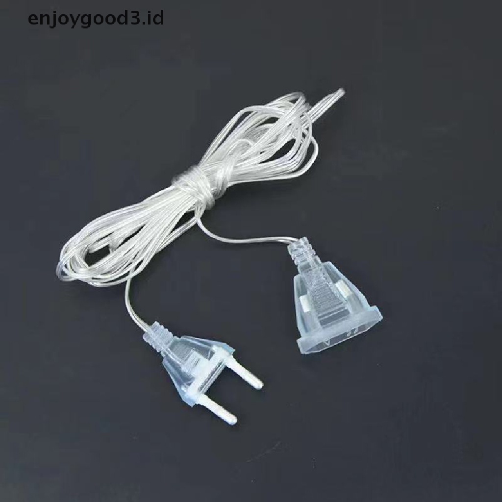 (Rready Stock) Kabel Extension Lampu Led Panjang 3 / 5M (ID)