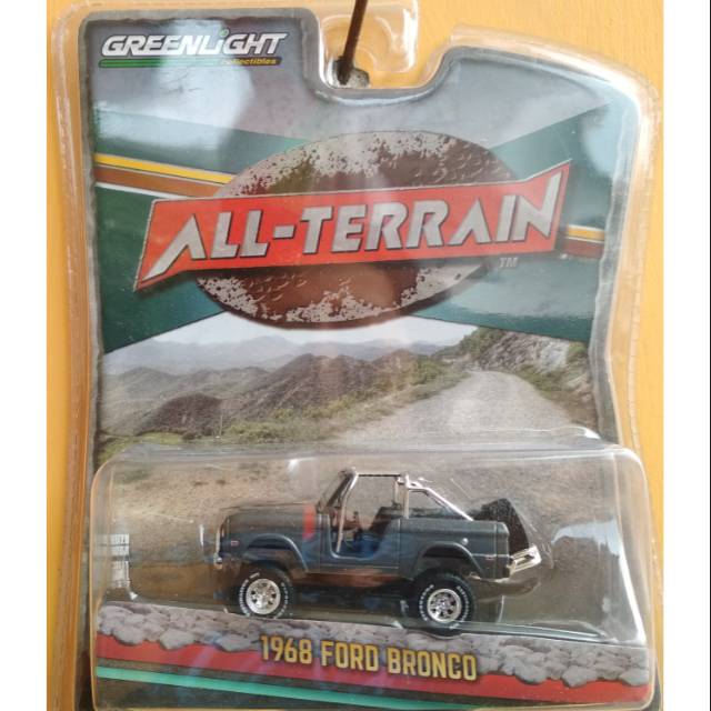 greenlight 1968 ford bronco all terrain abu