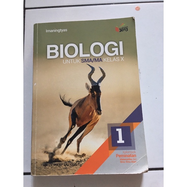 Jual Buku Biologi Peminatan SMA Kelas 10 (Penerbit Erlangga) Indonesia