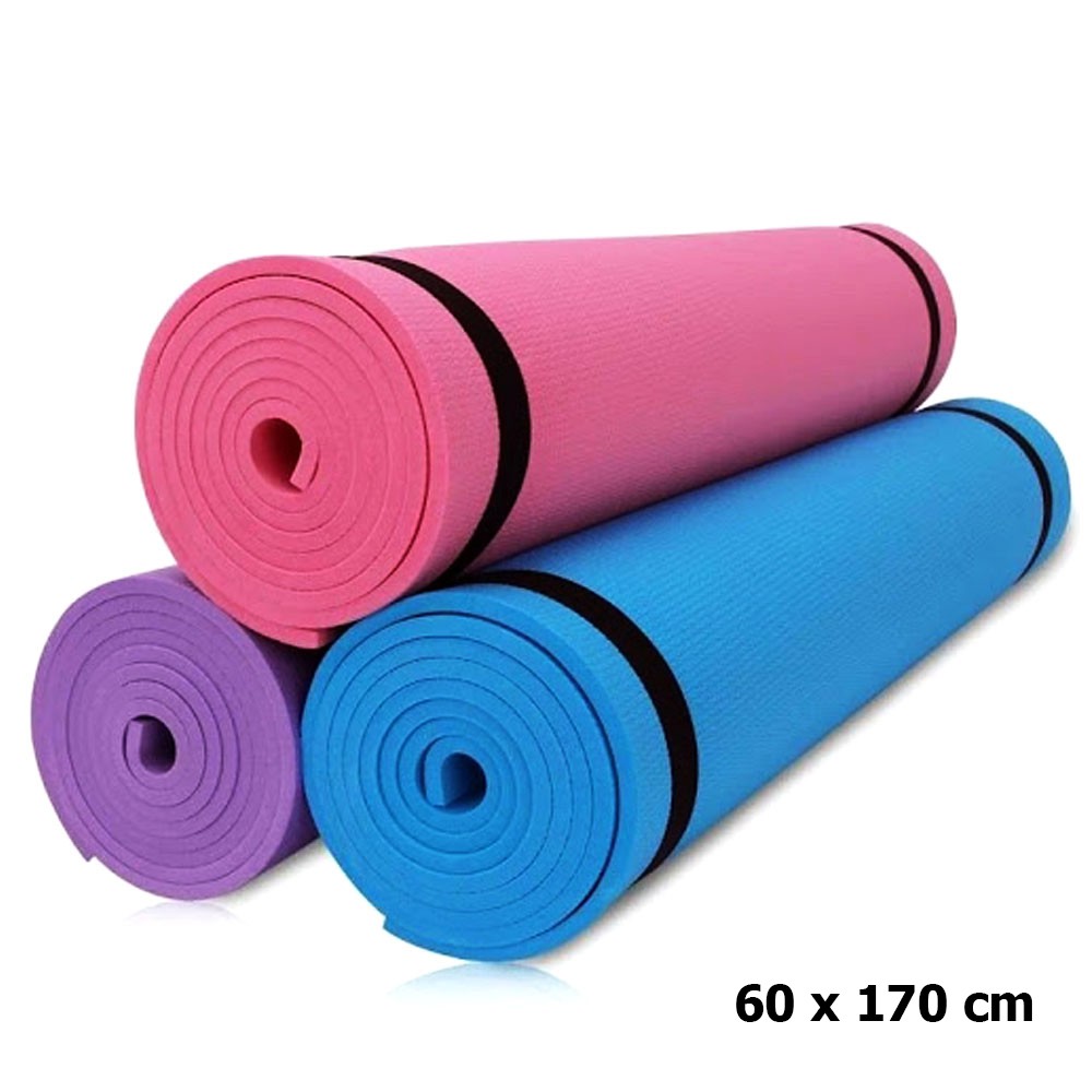 Matras Yoga Mat Anti-Slip Eva Premium 60 x 170 cm + Tas