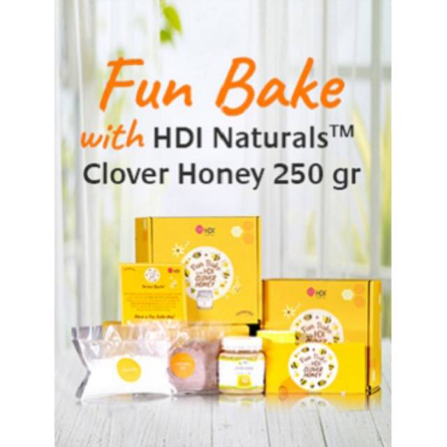 

Fun Bake Box With Clover Honey