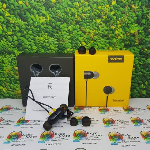 Headset Original Realme 1 2 | Realme 3 5 PRO Handsfree Earphone Buds
Rp 46.000