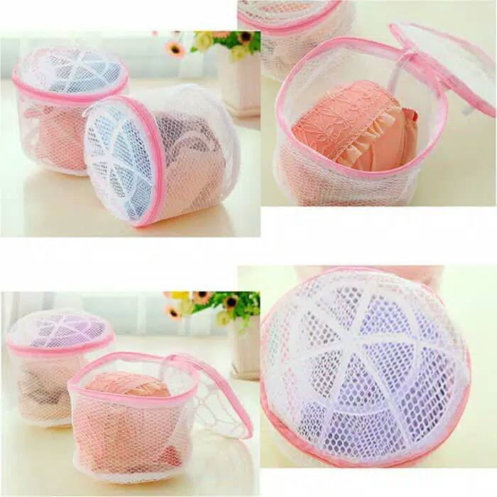 JT - Bra Laundry Bag | Kantong Jaring Mesin Cuci Pakaian Dalam BH CD Stoking | Travel Washing Bag Net Underwear