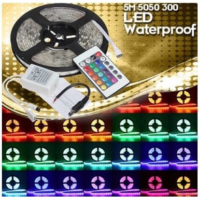 LAMPU HIAS LED STRIP WARNA WARNI- LAMPU STRIP RGB 5 METER MOBIL