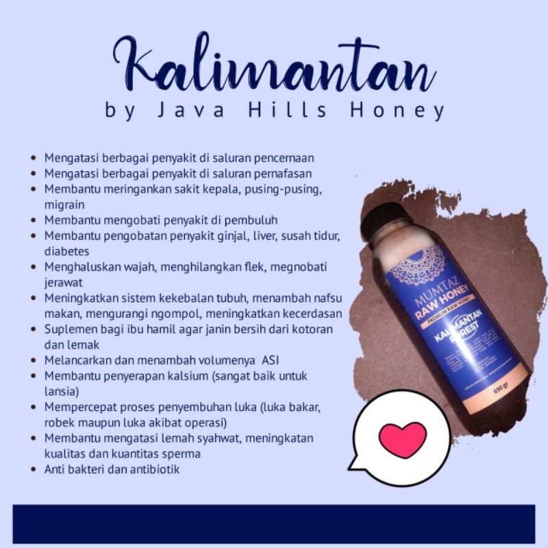 

Madu Kalimantan Forest 500gram