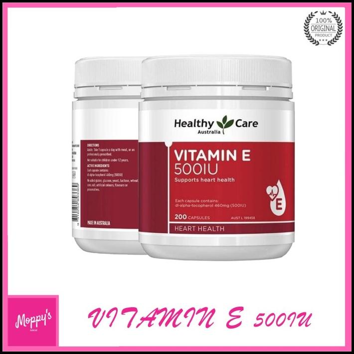Healthy Care Vitamin E 500Iu 200 Caps