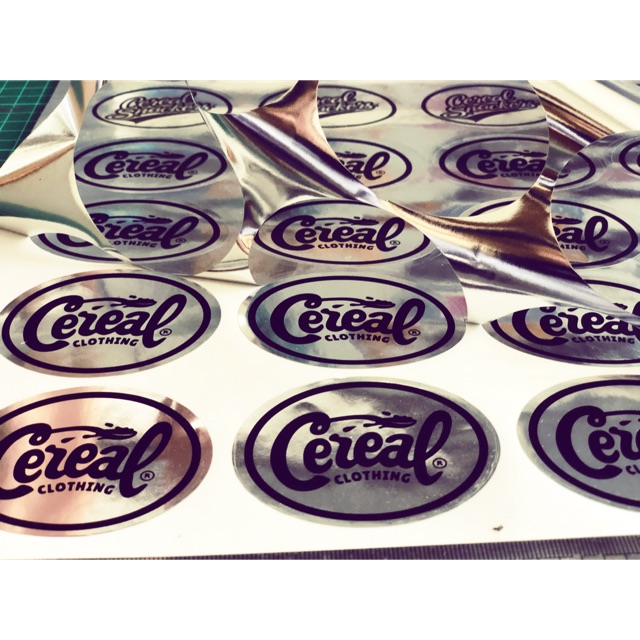 

CETAK STICKER A3 + Gold, Silver, Bening (Print + Cutting) TERMURAAAHHH!!