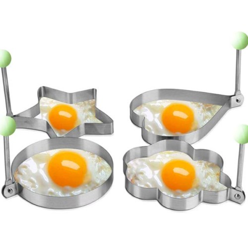 Stainless Steel Alat Cetakan Telur Karakter Alat Cetakan Telur / Egg Mold Isi 2 Pcs
