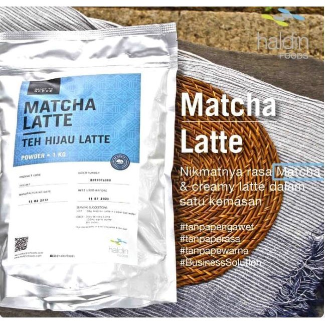 

Matcha Latte Bubuk (Matcha Latte Powder) 1kg