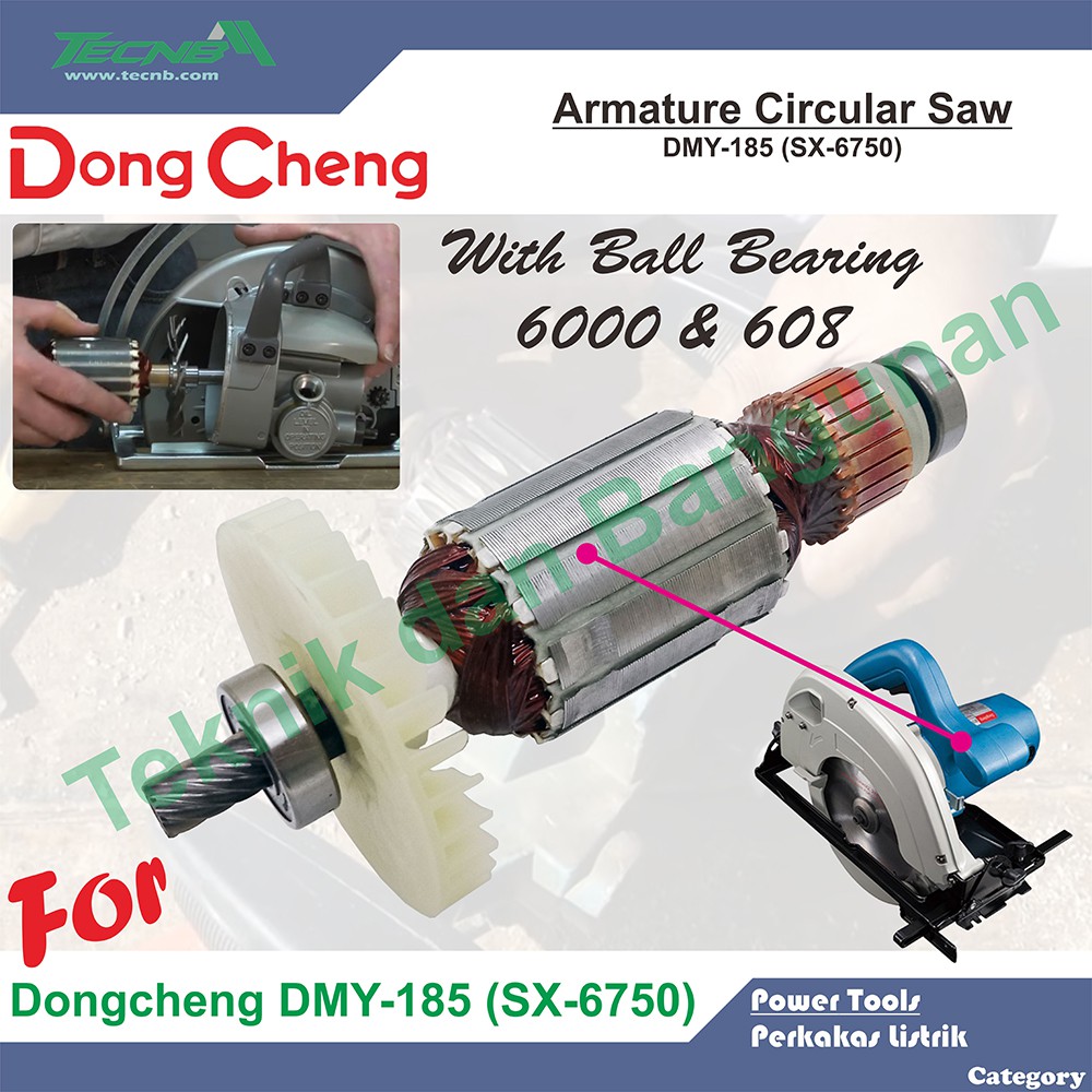 Armature / Angker Circular Saw DMY-185 (SX-6750) DongCheng