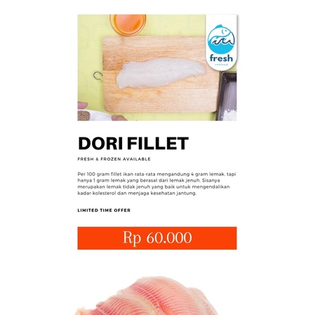 

DORI FILLET 1kg