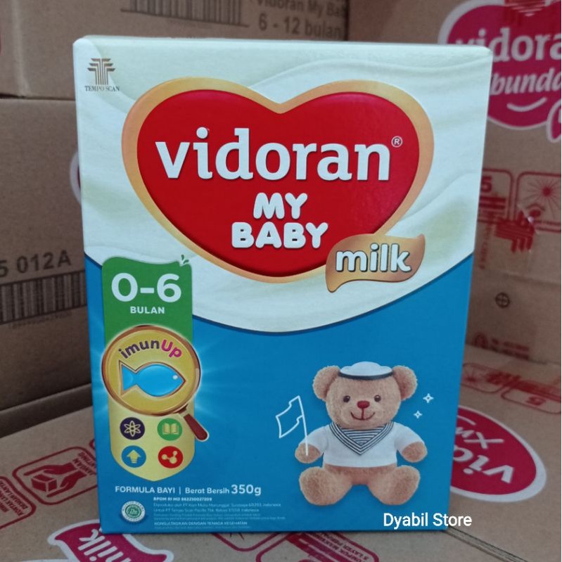 Susu Vidoran 0 6 bulan Vidoran 6 12 bulan 350 g Susu bayi Susu Formula bayi Susu Formula