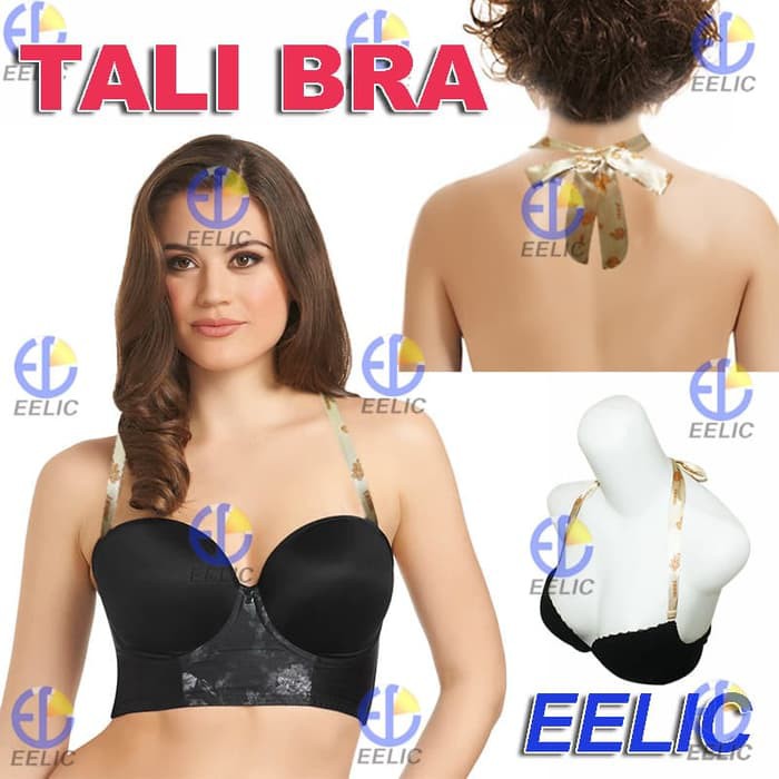Promo  EELIC TAB-09 COKLAT PENGAIT BRA TALI BRA LEHER TALI BRA LEHER PITA STR  Murah