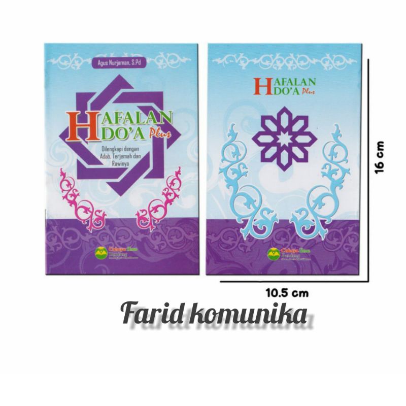 [HUSNA COLLECTION] BUKU Hafalan Do'a | Buku Belajar Adab dan Doa Sehari hari | 23 Hal 10.5x16