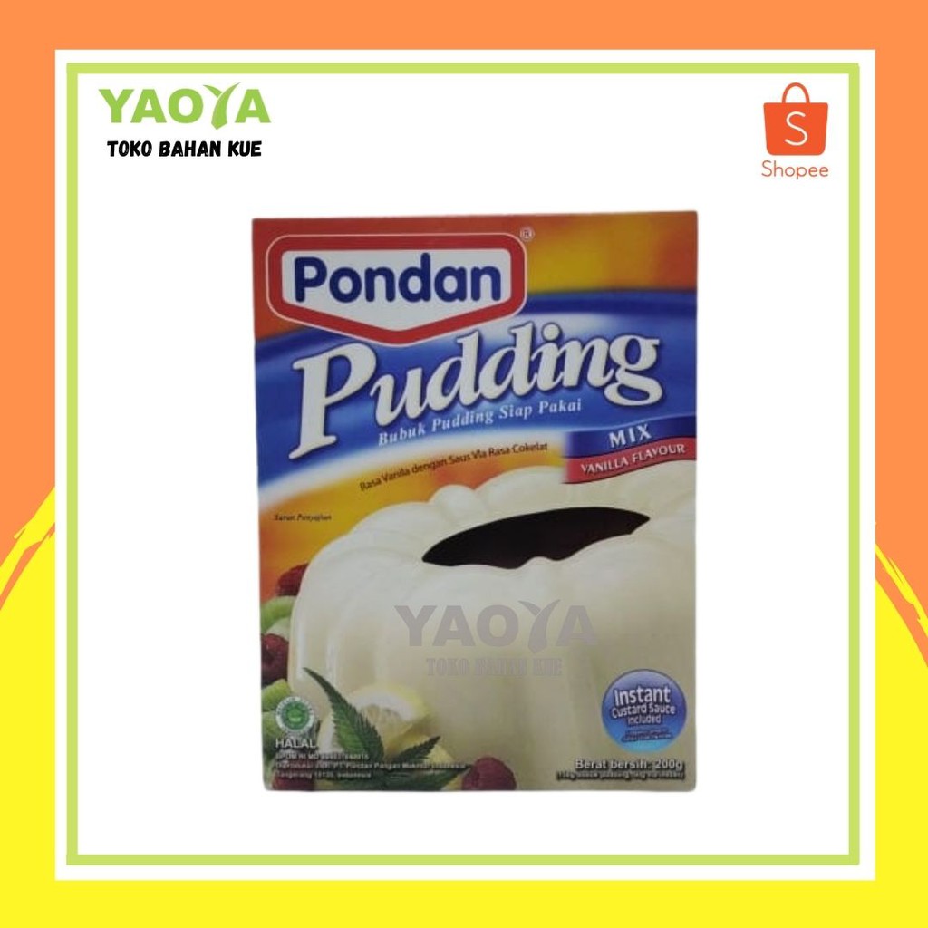 

PONDAN DESSERT MIX PUDDING VANILLA 200G