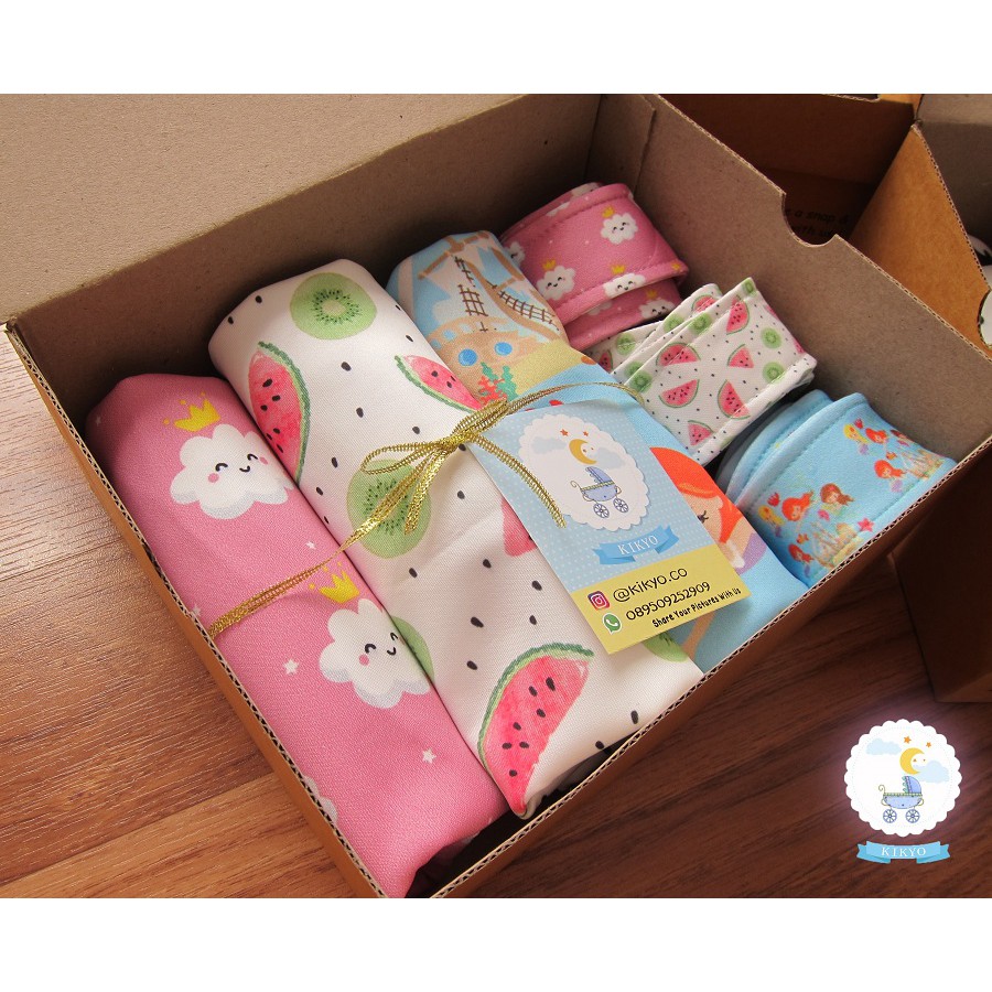 Cocoon Swaddle Baby Gift Hampers Baby Gift Box Baby Kado Bayi Hamper Baby Bedong Instant