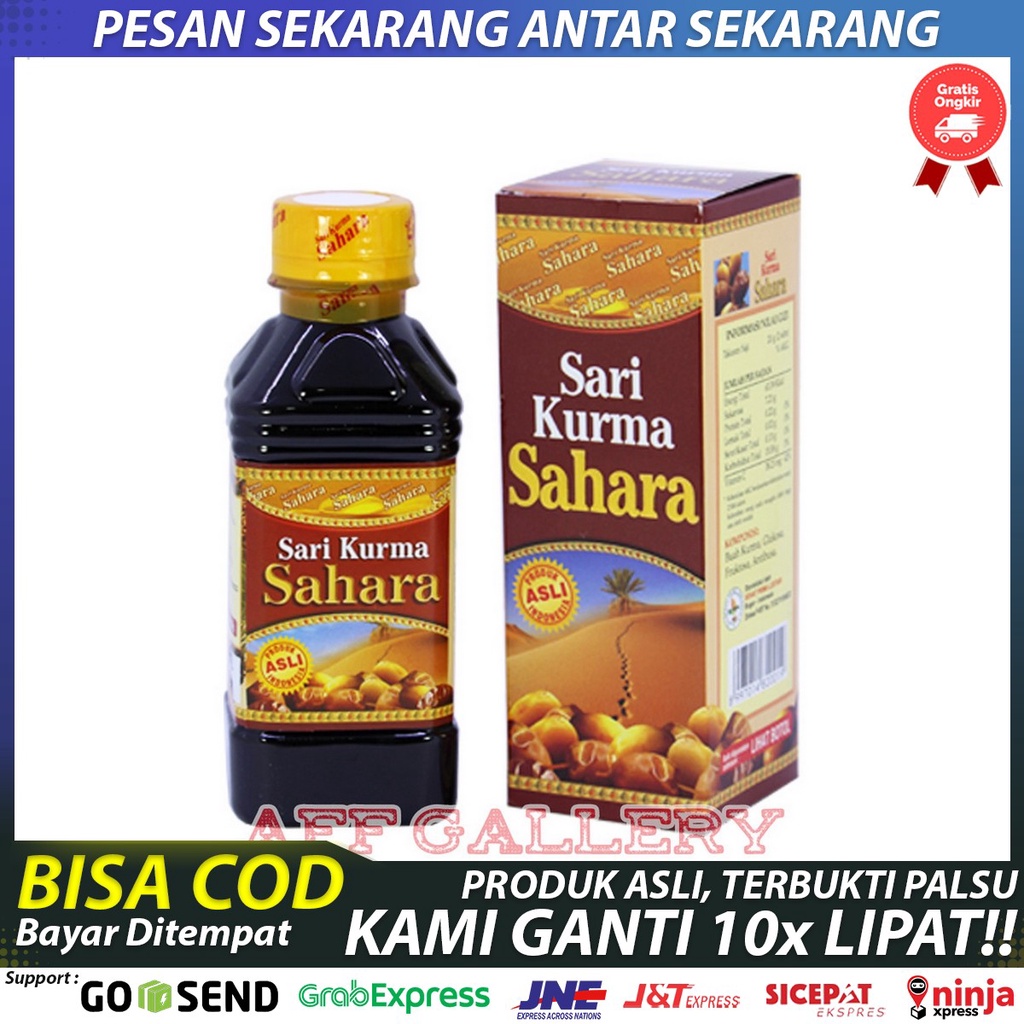 

Sari Kurma Sahara - Herbal Atasi Badan Letih dan Lesu - Penambah Stamina Tubuh - Pelancar Pencernaan - Obat Herbal Pemulihan Pasca Sakit Tipes