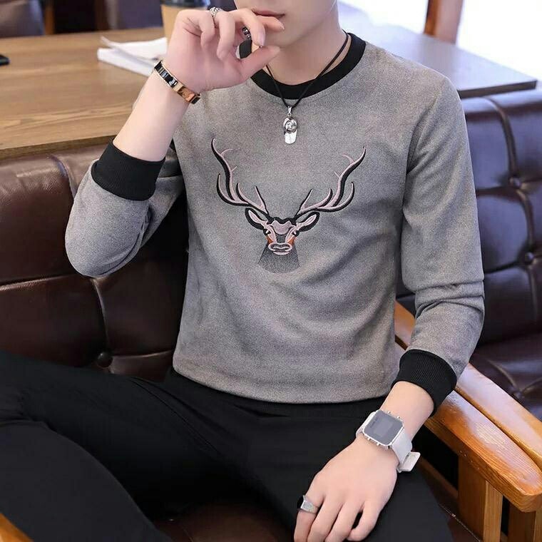Sweater Pria Alsager Baju Atasan Outerwear Fashion Remaja Terbaru