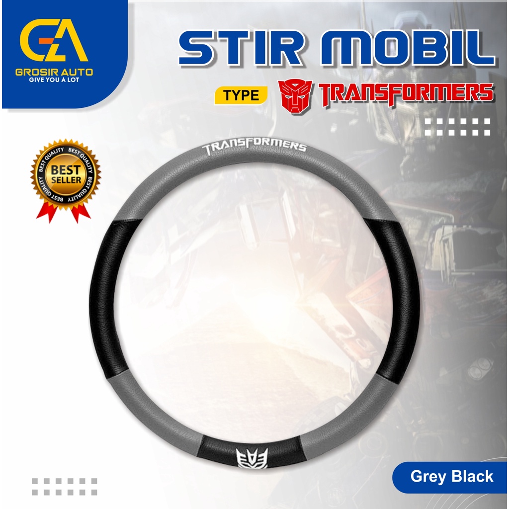 Cover Stir Sarung Stir Steering Wheel Transformer Mobil KIJANG INNOVA uk M Bagus Murah &amp; Berkualitas