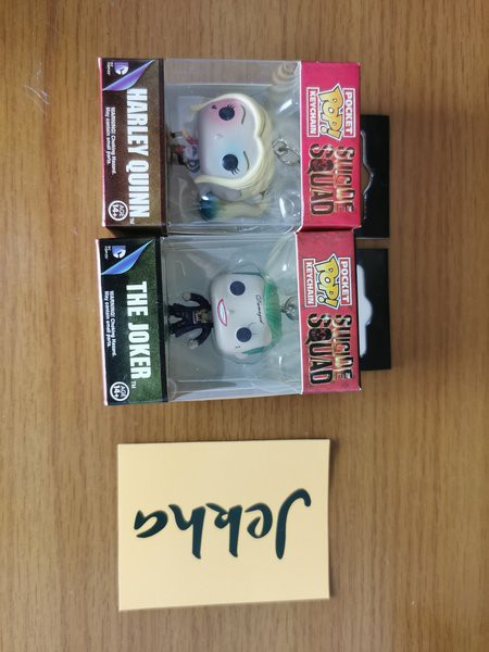 Funko Pocket Pop Keychain DC SUICIDE SQUAD HARLEY QUINN Gantungan Kunci